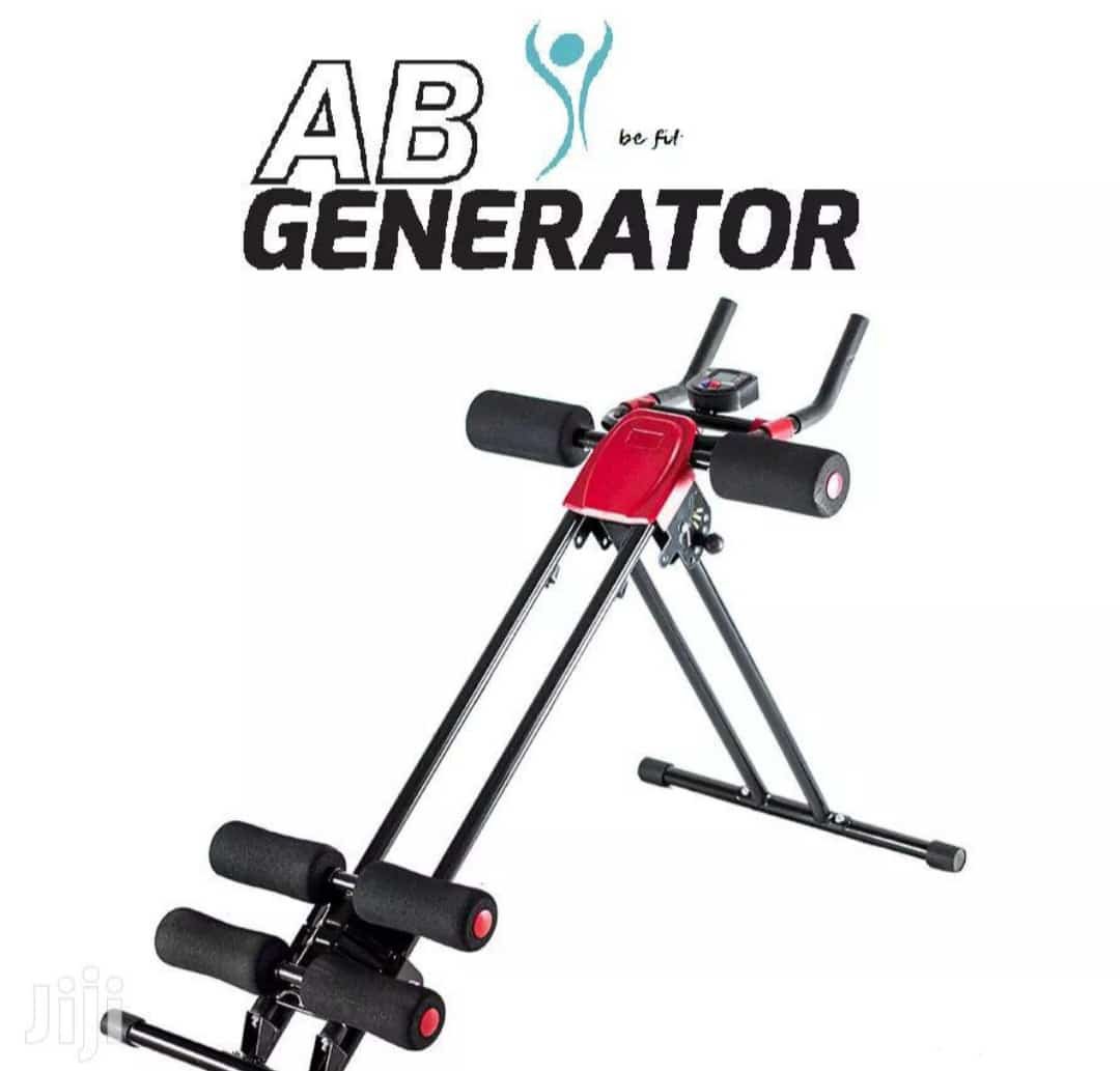 Ab glider abdominal machine with adjustable intensity