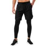2 in 1 Running /Gym Workout Pants - Image 3