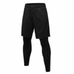 2 in 1 Running /Gym Workout Pants