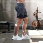 2 in 1 Breathable Workout Gym Shorts - Image 6