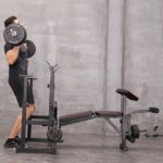 Workout Gym Incline / Decline Bench with Squat Rack - Image 3
