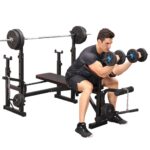 Workout Gym Incline / Decline Bench with Squat Rack - Image 4