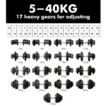 Adjustable Selectorized Dumbbell Set (40kg) - Image 3