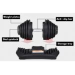 Adjustable Selectorized Dumbbell Set (40kg) - Image 2