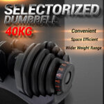 Adjustable Selectorized Dumbbell Set (40kg)