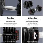 Adjustable Selectorized Dumbbell Set (40kg) - Image 8