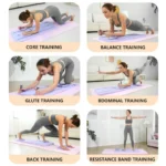 Foldable Pilates Board Reformer 24 in 1 Multifunctional Core Exercise Set Ab Trainer - Image 13