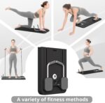 Foldable Pilates Board Reformer 24 in 1 Multifunctional Core Exercise Set Ab Trainer - Image 8