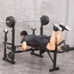 Workout Gym Incline / Decline Bench with Squat Rack - Image 8