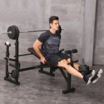 Workout Gym Incline / Decline Bench with Squat Rack - Image 7
