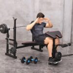 Workout Gym Incline / Decline Bench with Squat Rack - Image 6