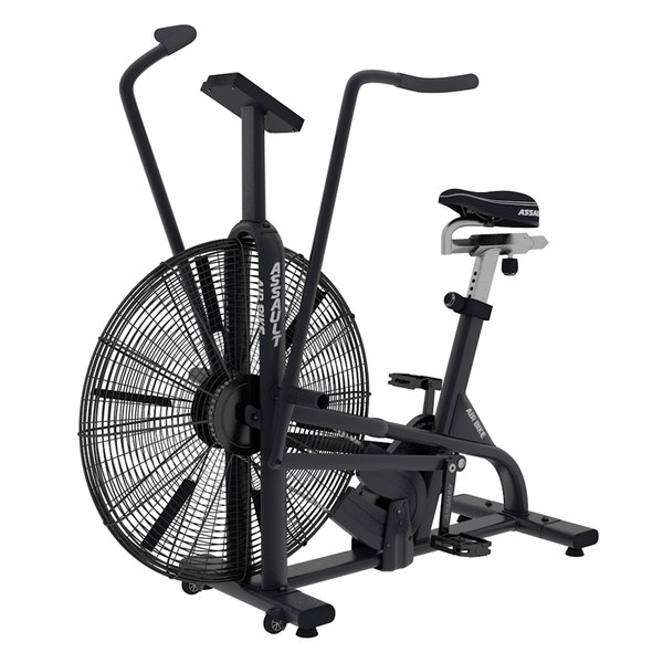 Crossfit airbike with 24 inch resistance fan