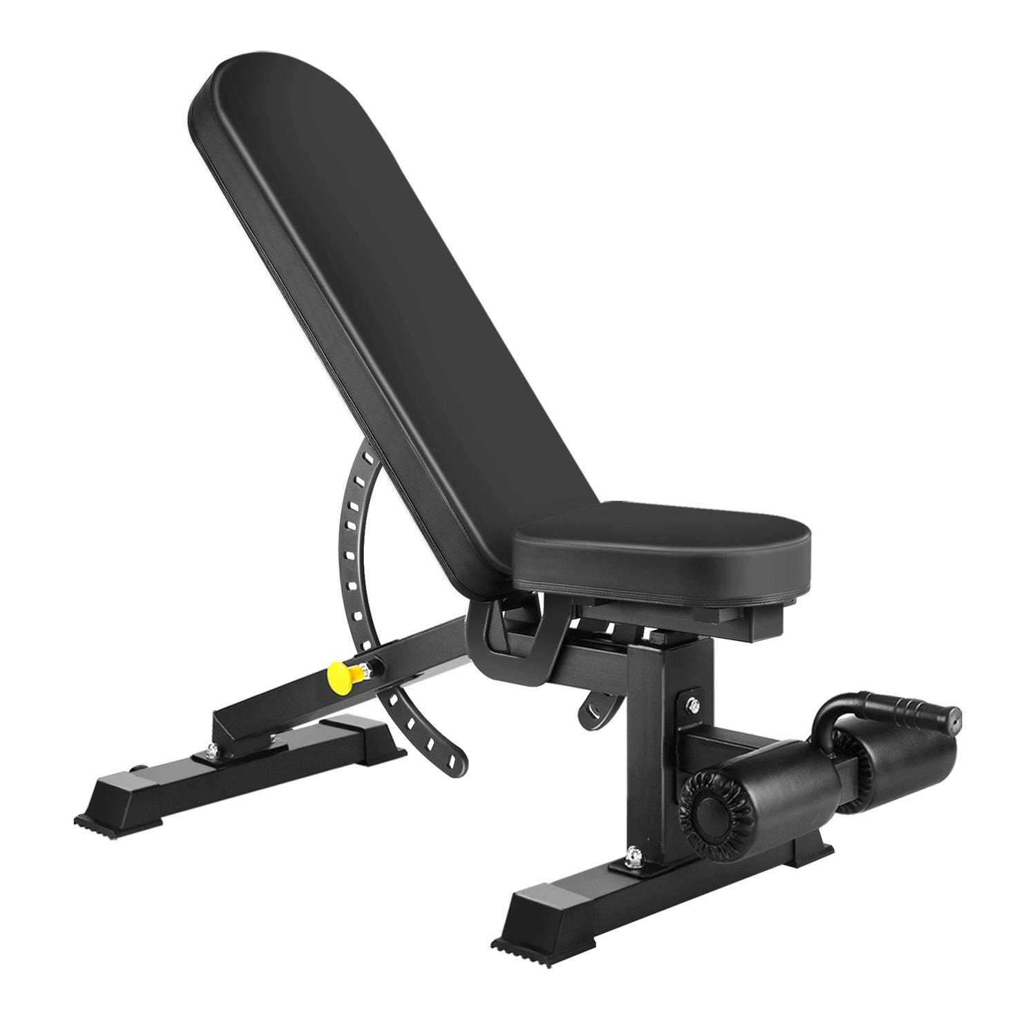 Black-Adjustable-Steel-Weight-Bench1.jpg Adjustable Workout Commercial Bench - Image 1