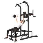 Multi Power Tower Station with Pull Up Bar & Bench - Image 3