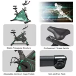 Max Ultraflex Simulation Spin Bike - Image 5
