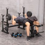 Workout Gym Incline / Decline Bench with Squat Rack - Image 9