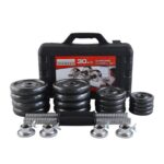 30KG Dumbbell Set with Connector & Carrier Case - Image 4