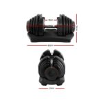 Adjustable Selectorized Dumbbell Set (40kg) - Image 10