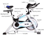 Crystal Spinning Bike - SJ-3373 - Image 6