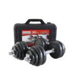 30KG Dumbbell Set with Connector & Carrier Case