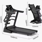 Ecoflex 110 Smart Home Treadmill with massager and free dumbells - Image 3